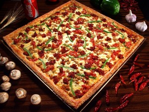 pizza cuadrada