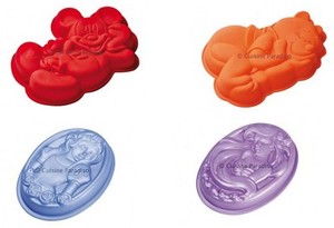 moldes para postres de disney